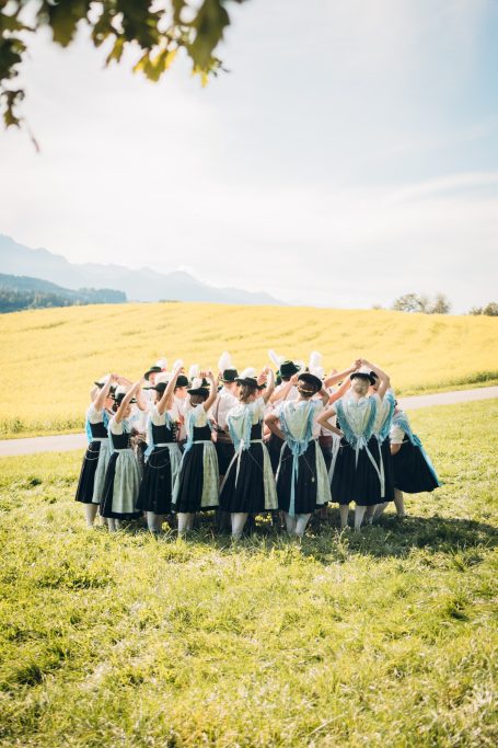 traditioneller Trachtentanz
