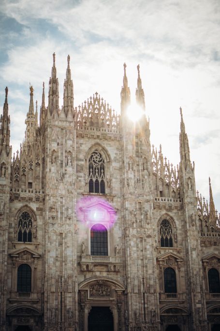Mailänder Dom in der Sonne